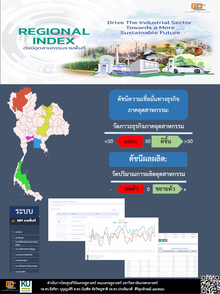 โครงการพัฒนาระบบการจัดการข้อมูลภาคอุตสาหกรรมและการจัดทำดัชนีอุตสาหกรรมในระดับรายพื้นที่